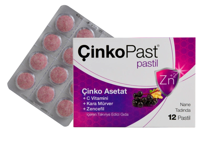 Çinkopast Pastil Nane Tadında